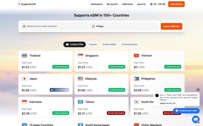 pagina di ricerca di Supera link