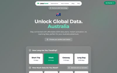 Lotso Travel plans list page