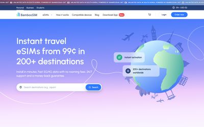 BambooSIM home page