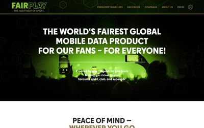 pagina iniziale di FairPlay