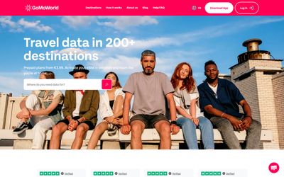 GoMoWorld home page