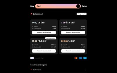 Instabridge home page