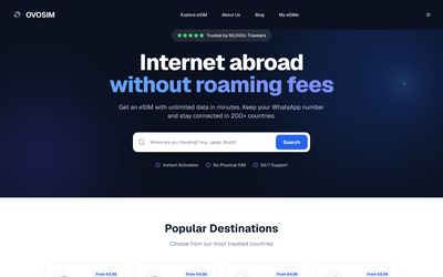 Ovosimのホームページ