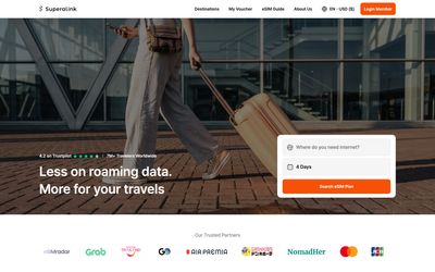 pagina iniziale di Supera link