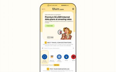página de inicio de thirr.com