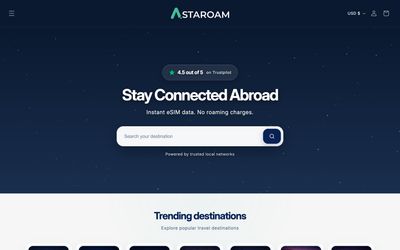 pagina iniziale di Astaroam
