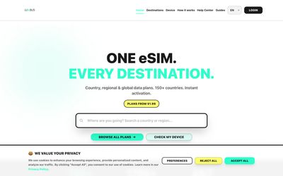 Lumbus home page