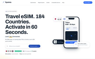 pagina iniziale di Flysimio