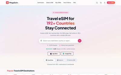 MegaEsim home page