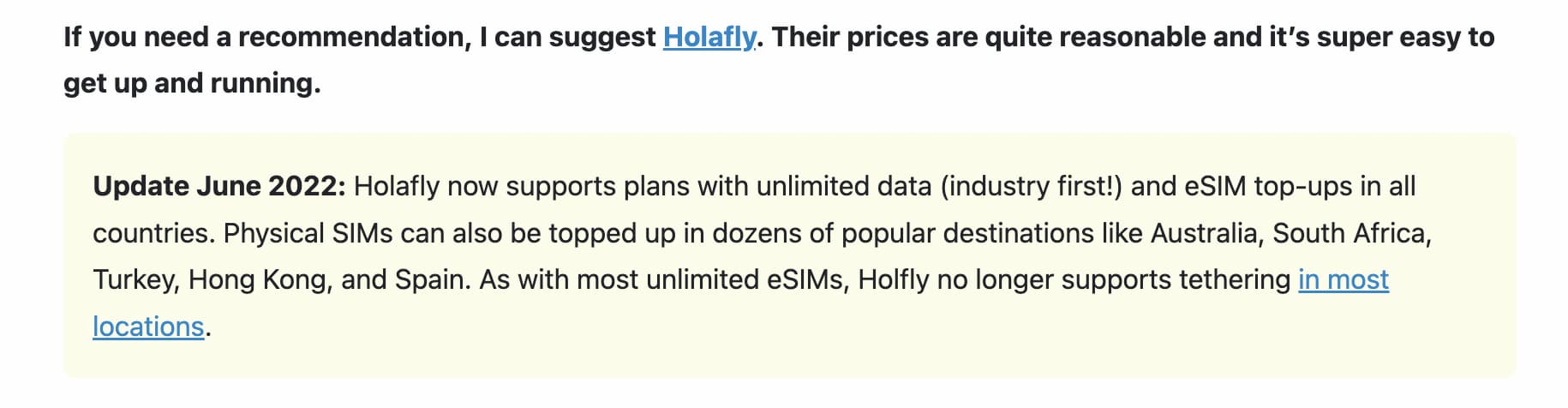 Holafly eSIM's 'Unlimited' Data Claims: What Customer Reviews Have to Say