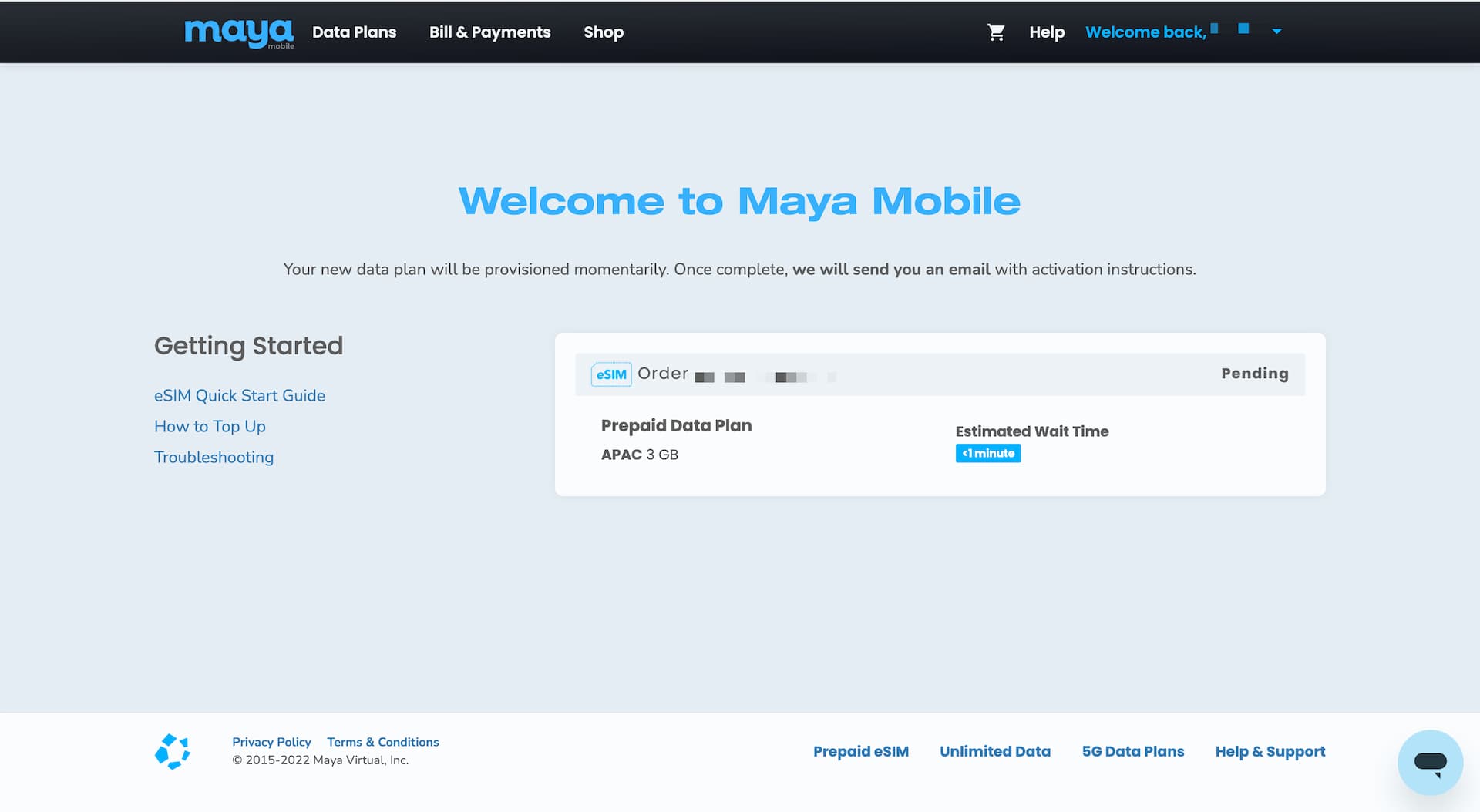 How to buy and activate Maya Mobile eSIM