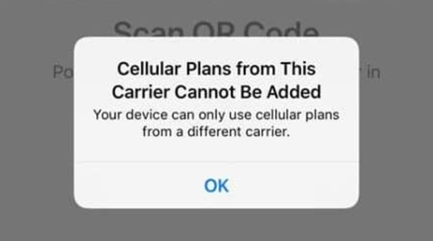 eSIM Troubleshooting: carrier issues and how to fix it