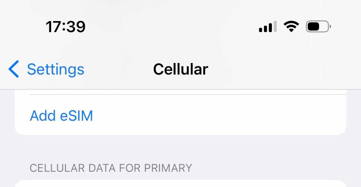 How To Activate an eSIM with Activation Code and SM-DP+ Address on iPhone