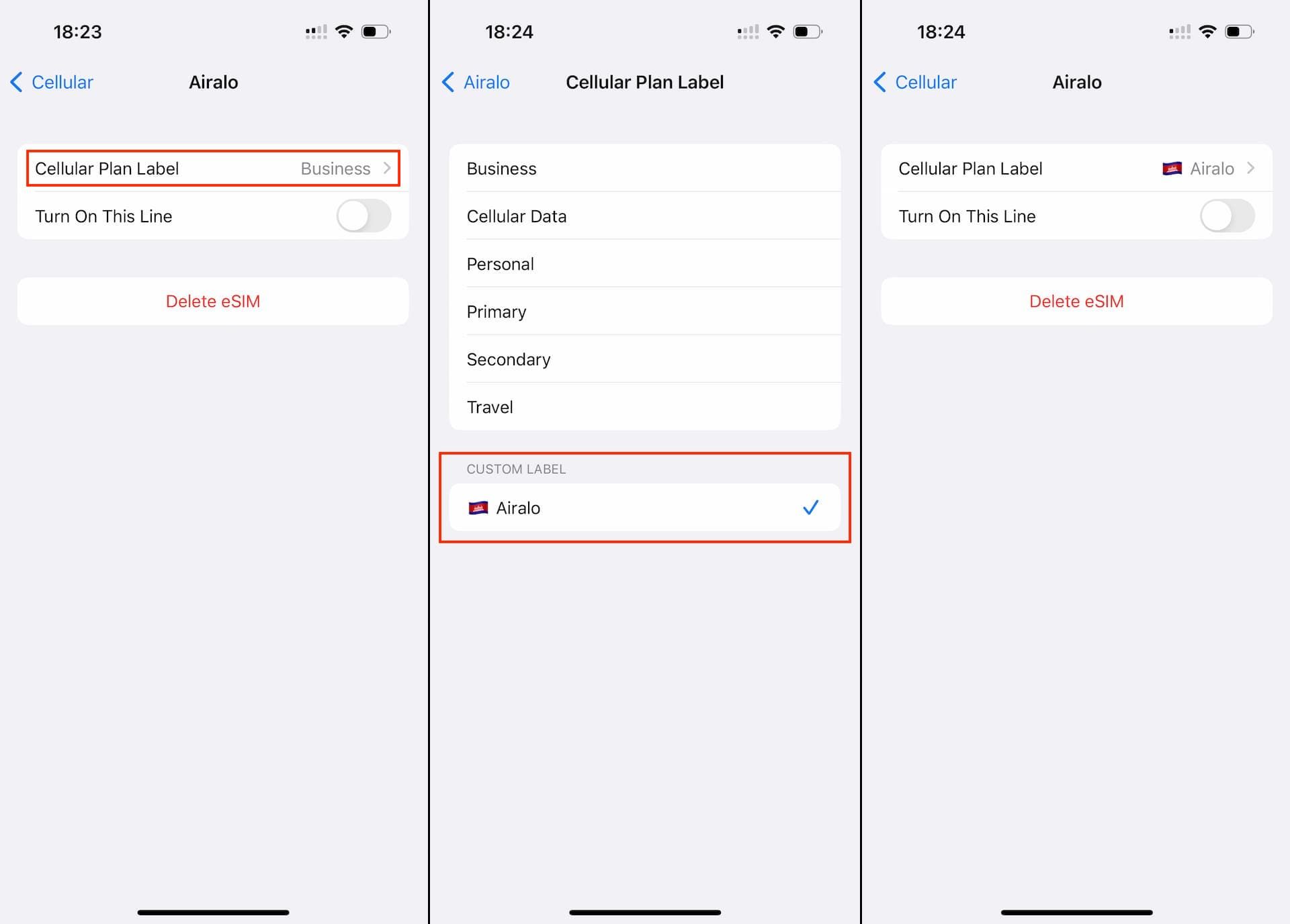How To Activate an eSIM with Activation Code and SM-DP+ Address on iPhone