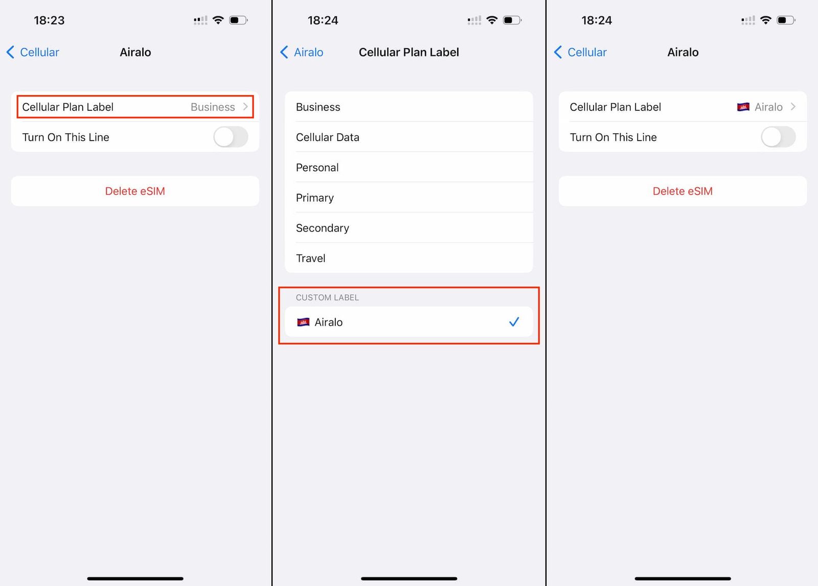 How To Activate an eSIM with Activation Code and SMDP+ Address on iPhone