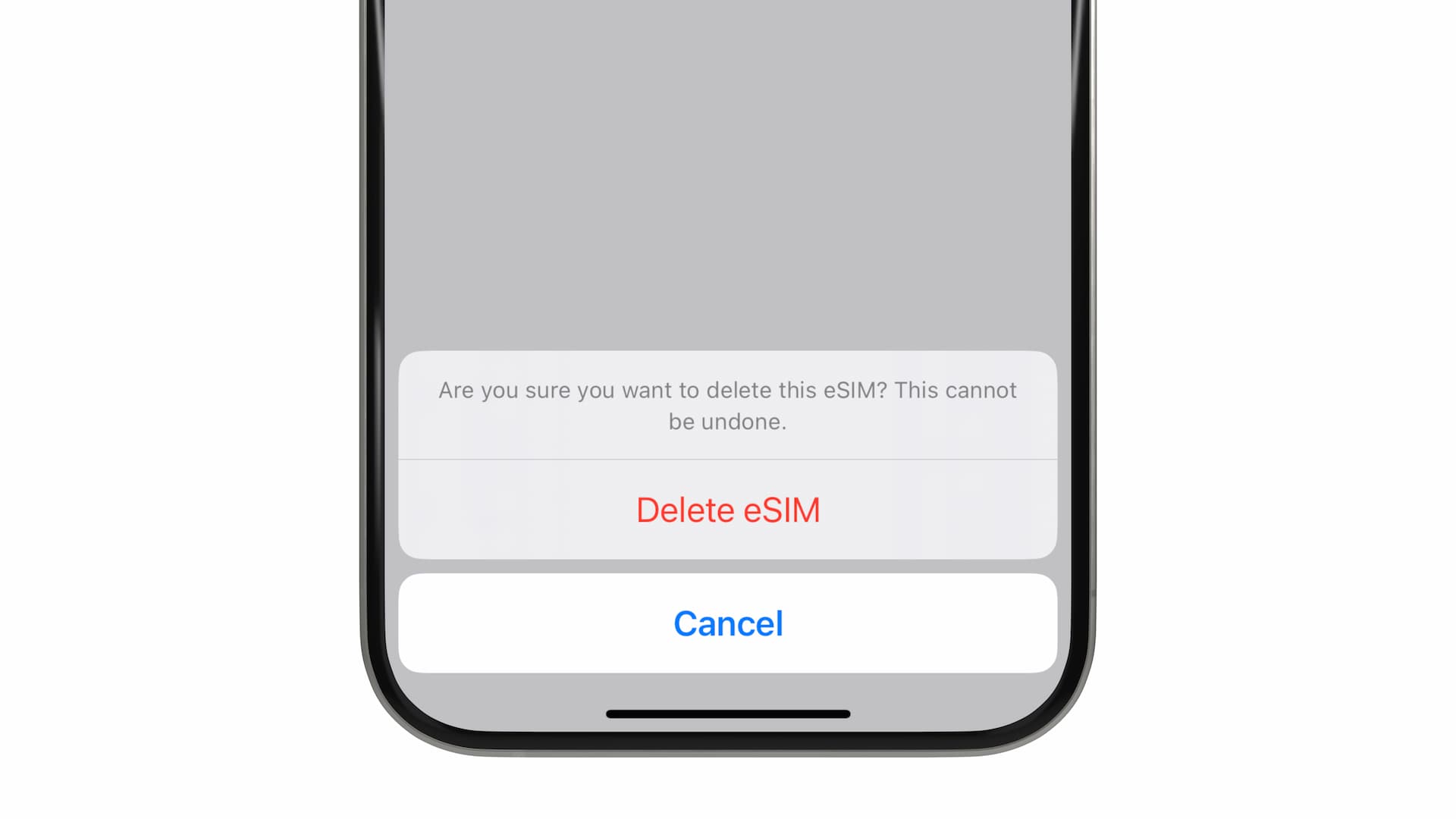 How to Delete eSIM from Your iPhone