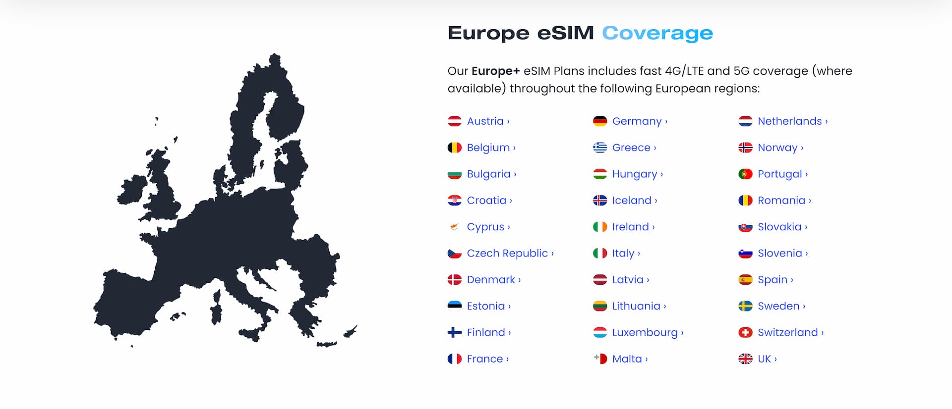 ヨーロッパの複数国で使えるeSIM、特にオススメの6つを紹介