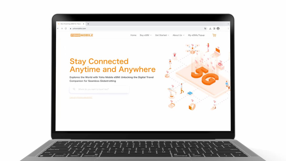 Yoho MobileのeSIM購入からインストールまでの流れ