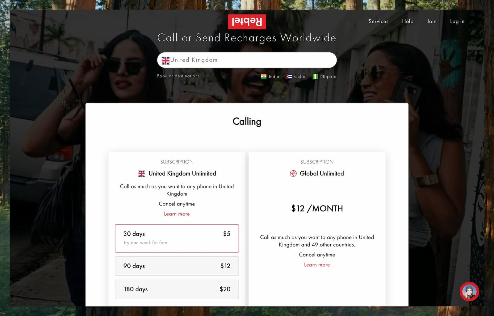 Rebtel Call Rates 国際電話を無料、または安くかけられるSkypeの代替サービス10選
